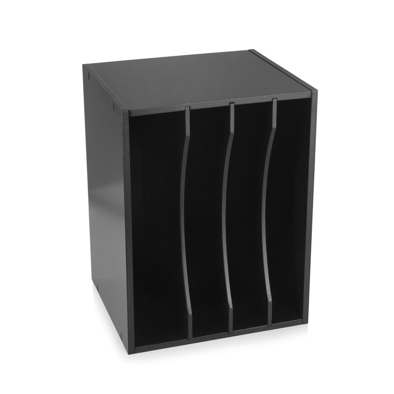 EMERIT Paper Organzier Wood Desktop Organizer Storage Letter Tray File Sorter with Adjustable Shelves for Home Office - Image 5
